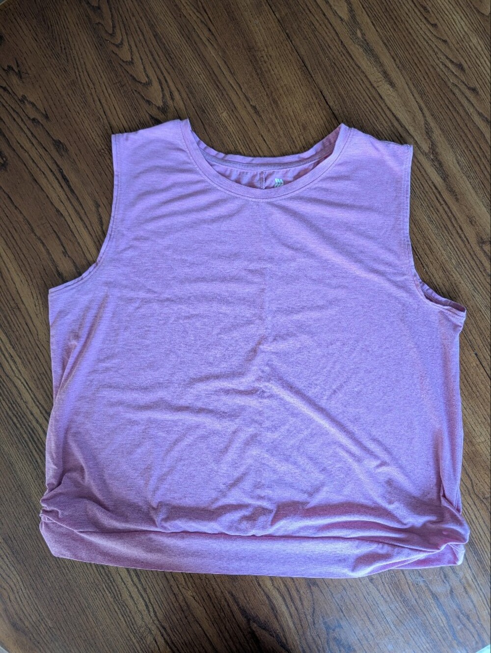 All In Motion XL Pink Heathered Activewear Tank Top - Like New
